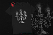 10 Bundle Dark Art Candlestick Light, an Illustration by Morspective (Thumbnail 2 of 7)