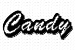 Candy Text Effect Layout, a Layer Style Add-On by CreativeShaper