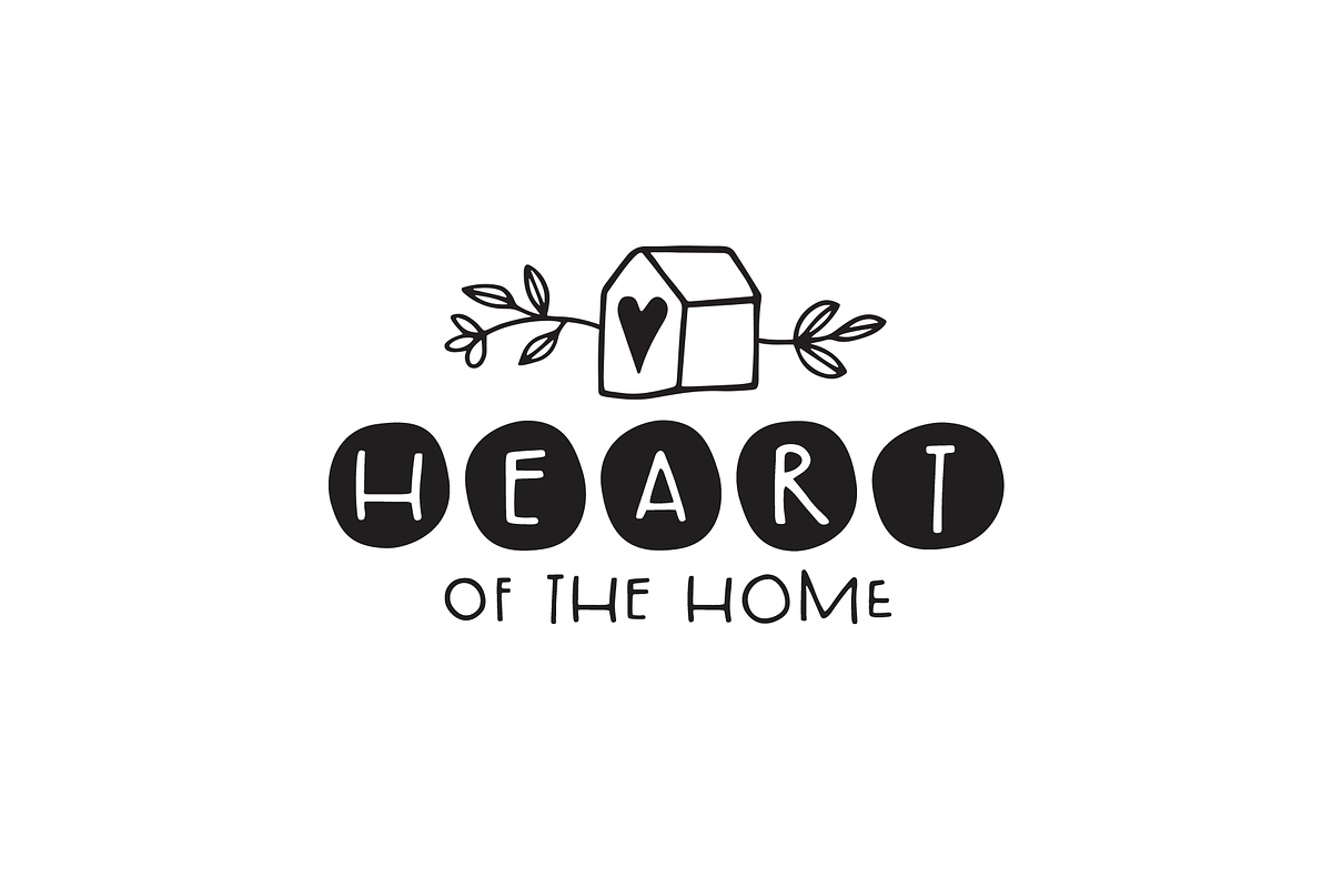 Cottage & Farmhouse Font + Doodles preview 4