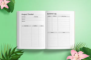 Editable 2023 Work Planner KDP