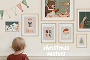 150 Christmas Kids Posters & Prints, a Background Graphic by Muse Artist (Thumbnail 2 of 17)