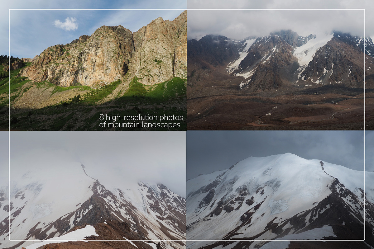 8 high-res photos of mountains, a Photo by Nadia Murash (Photo 3 of 5)