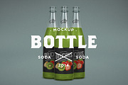 Flavored Soda Mock-Up, a Cups & Container Mockup by Palm Street Creative (Thumbnail 1 of 3)