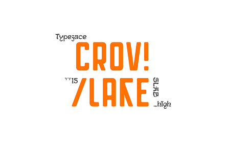 Crovilage Sans Typeface