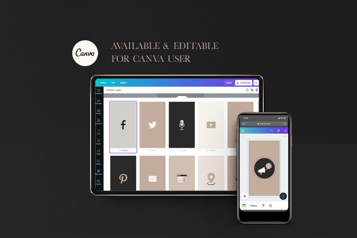 6 in 1 Bundle Coach Creator CANVA PS, a Magazine Template by Eviory (Photo 100 of 106)
