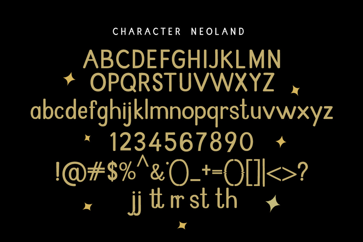 Neoland, a Sans Serif Font by josstype (Photo 7 of 7)