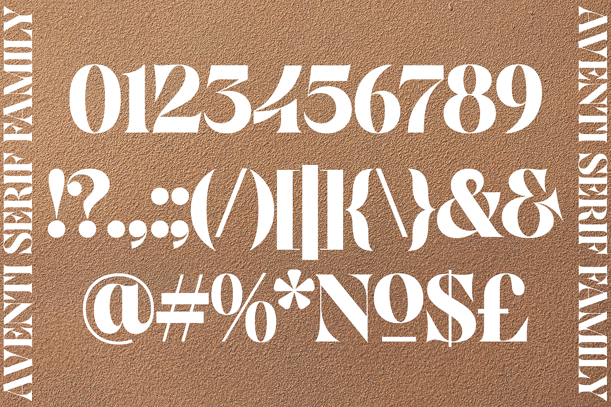 Aventi - Bold Style, a Serif Font by Sign Studio (Photo 9 of 10)