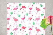 Flamingo Party, a Pattern Graphic by GooseFrol (Thumbnail 3 of 15)