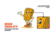 Groovy Pastry Retro Illustration, a Food Illustration by Decoconio Design (Thumbnail 4 of 7)
