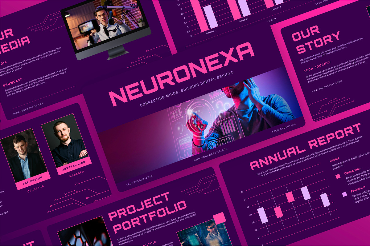 AI Technology Keynote Presentation, a Presentation Template by Kren Studio (Photo 5 of 8)