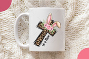 He is Risen Leopard Print Cross PNG, an Illustration by OK Design (Thumbnail 3 of 6)