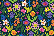 Happy Little Blooms, a Pattern Graphic by PenguinHouse (Thumbnail 4 of 8)