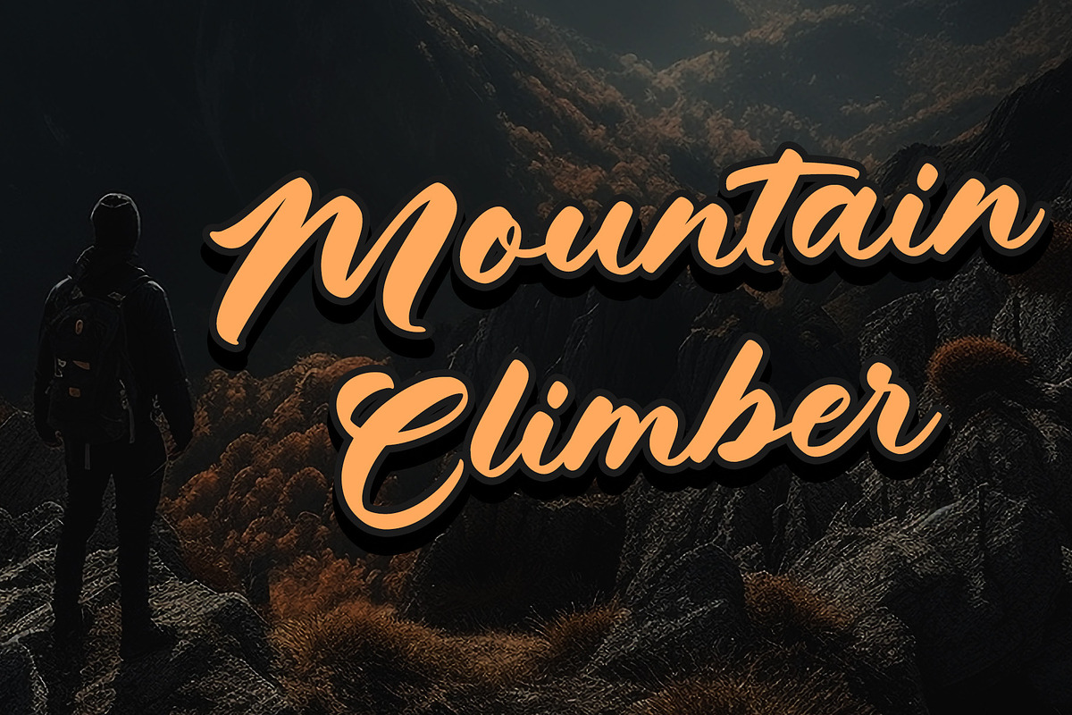 Roaring Majesty, a Script Font by Letterara (Photo 6 of 11)