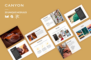 Canyon Template Online Builder