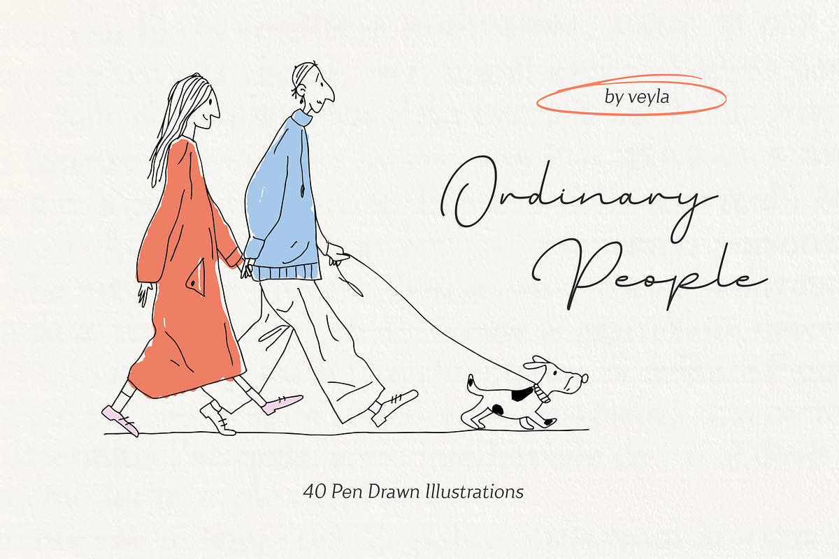 People Series BUNDLE: All 5 in 1, a Person Illustration by Veyla (Photo 24 of 52)