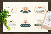 Restaurant Logos & Badges Bundle, a Branding & Logo Template by Vasya Kobelev (Thumbnail 21 of 54)