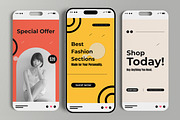 Fashion Story Post Template Set, a Social Media Template by MightyDesign (Thumbnail 3 of 6)