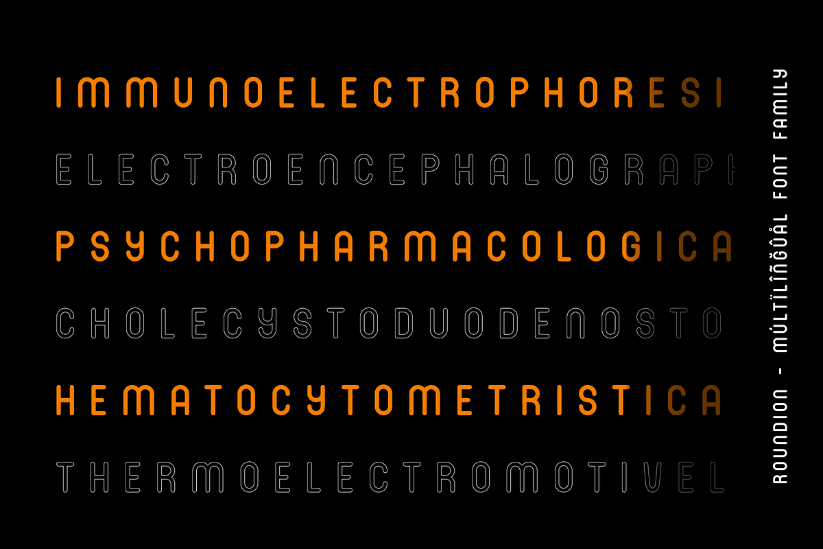 Roundion Cyrillic Font Family, a Sans Serif Font by alpercakici (Photo 16 of 16)