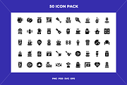 Cafe icons, an Outline Icon by Wencory (Thumbnail 1 of 2)