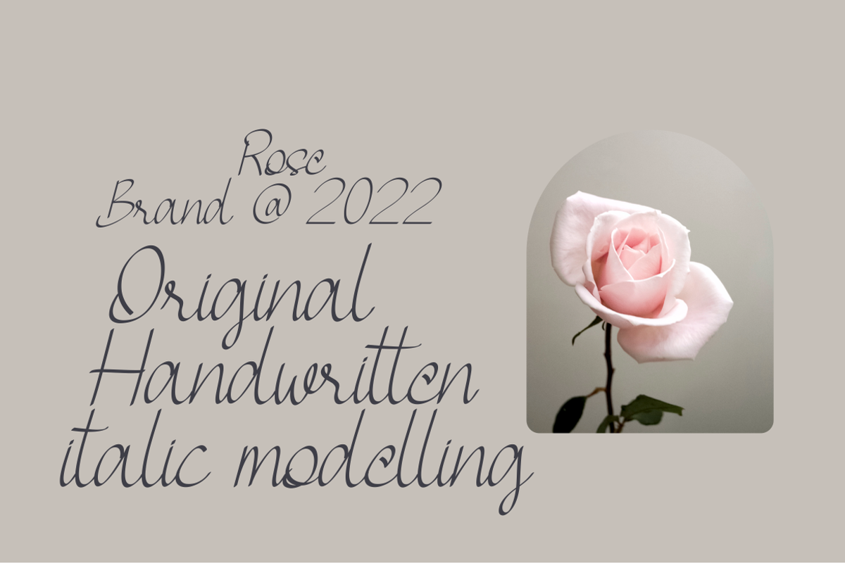 Dhisyella Font, a Script Font by ponuppo (Photo 4 of 5)