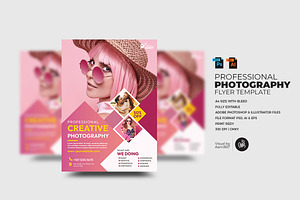 Photography Flyer Template, a Flyer Template by Aam360
