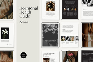 Hormone Health Guide, Ebook Template