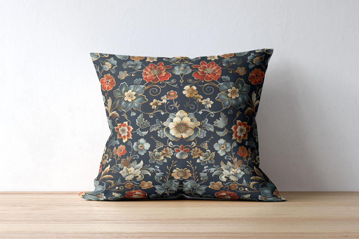 10 Chinoiserie Chic Seamless Pattern, a Pattern Graphic by Inknfolly (Photo 7 of 7)