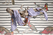 Gilded Feathers Vintage Prints 2026, a Pattern Graphic by LEAFure (Thumbnail 7 of 10)