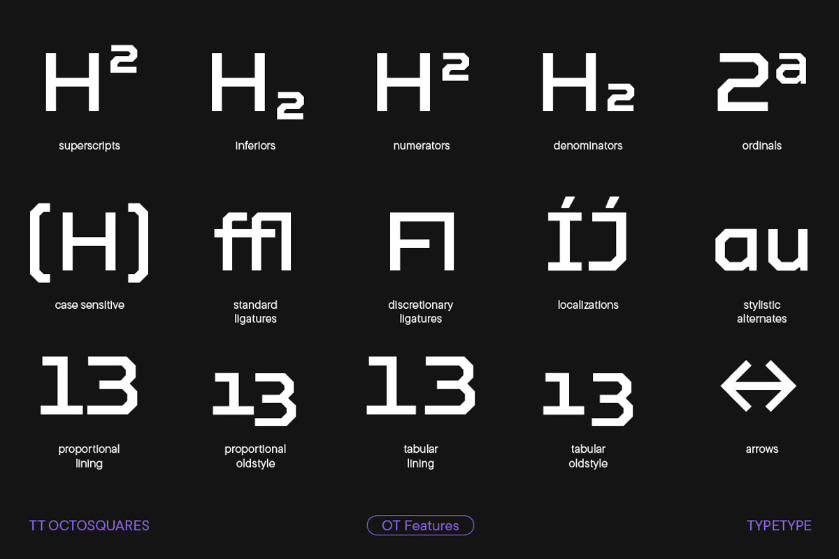 TT Octosquares Normal, a Sans Serif Font by TypeType (Photo 6 of 8)