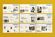 White Yellow Project Proposal PPT, a Presentation Template by graphicook (Thumbnail 3 of 4)