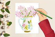 Rococo Romance Clipart Set, an Illustration by DreamCafeArt (Thumbnail 5 of 6)