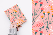 Hand drawn floral seamless patterns, a Pattern Graphic by hanifa_design (Thumbnail 7 of 10)