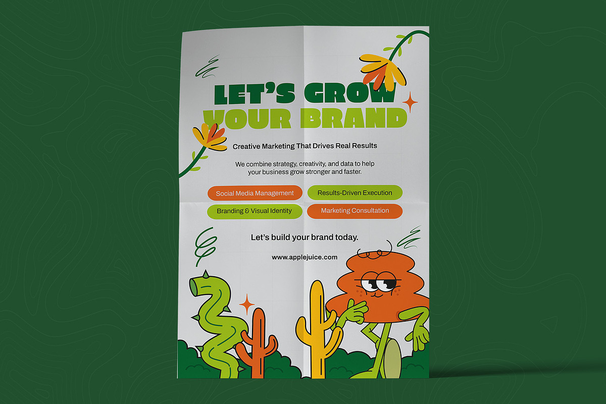 Apple Juice - Poster, a Poster Template by Esensifiksi.studio (Photo 3 of 3)