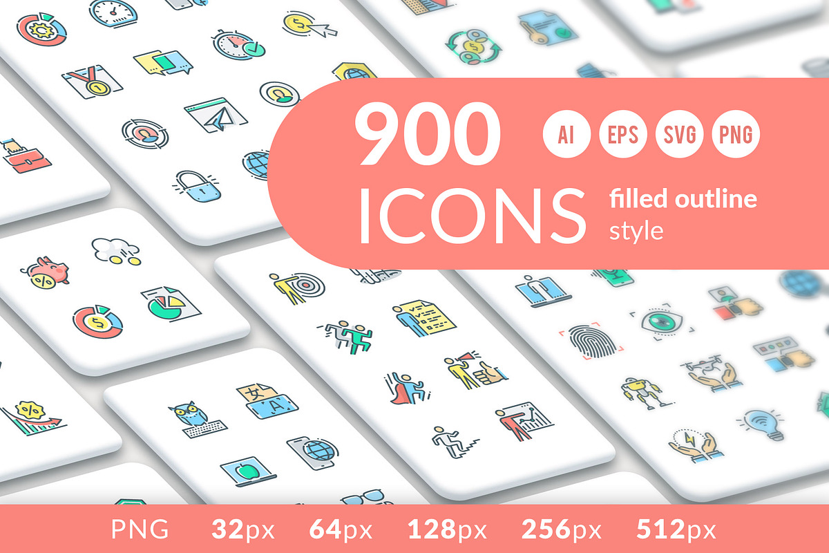 Icon Pack, an Icon by Kalash (Photo 1 of 10)