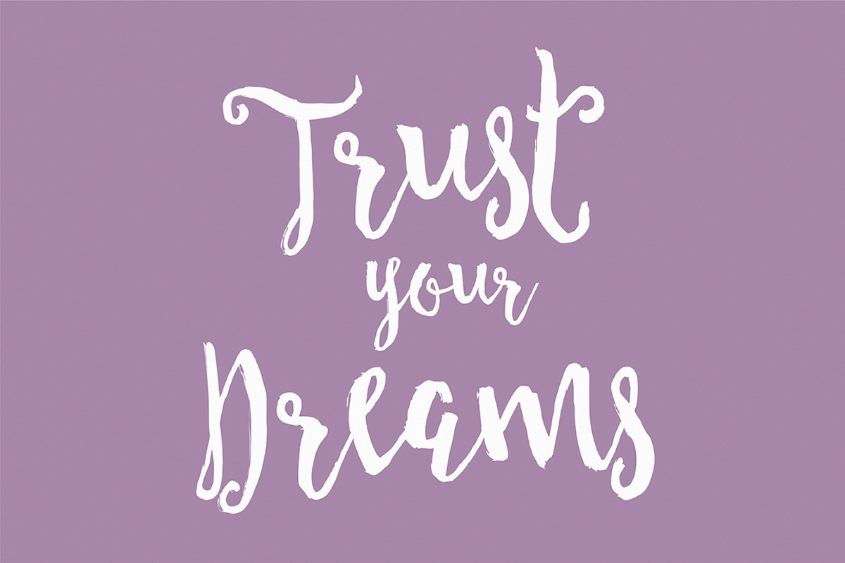 Alastrina Typeface preview 3