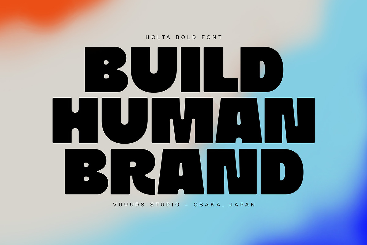 Holta, a Sans Serif Font by vuuuds (Photo 5 of 9)
