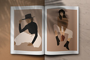 Femme Modern Art, a Decorative Illustration by Miracles Everywhere (Thumbnail 2 of 10)