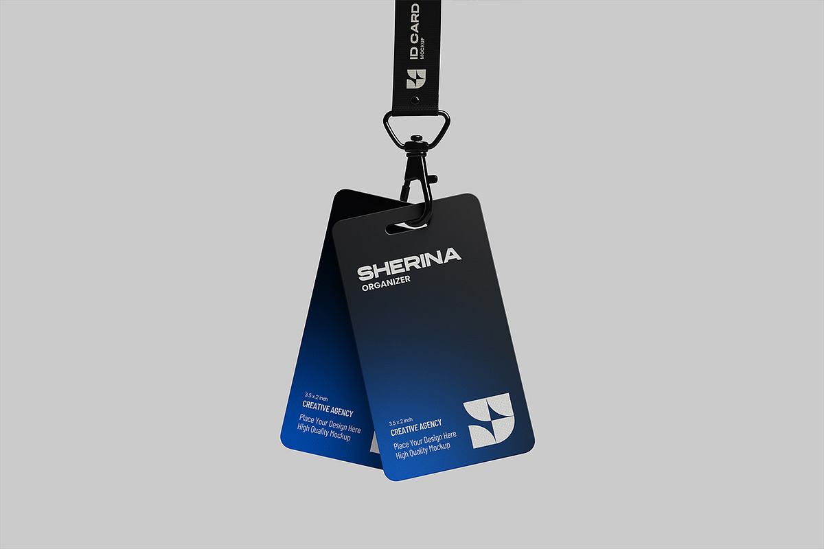 ID Card Mockup, a Product Mockup by getproject (Photo 3 of 4)