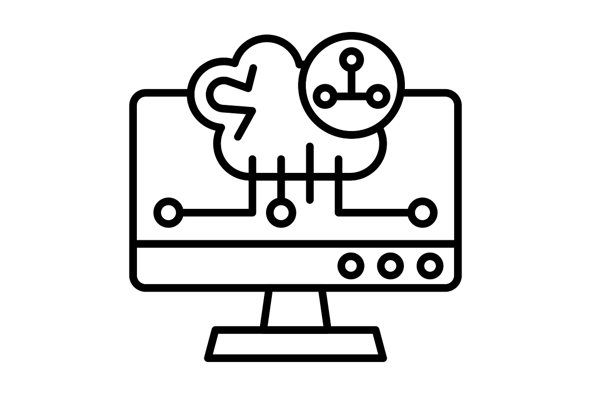 Cloud Computing Line Icon, an Outline Icon by Pexelpy (Photo 2 of 2)