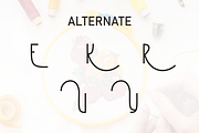 Embroedery | Script Font, a Script Font by Scratchones (Thumbnail 8 of 9)