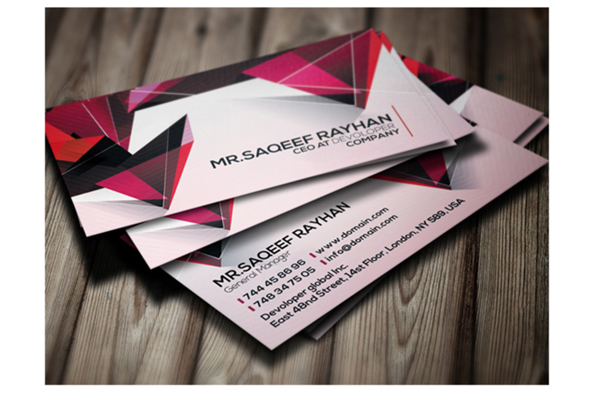 Corporate Business Card, a Business Card Template by saqeef (Photo 3 of 3)
