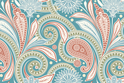 Seamless Luxurious Floral Patterns, a Pattern Graphic by ThePhoton (Thumbnail 2 of 19)