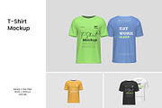 T-Shirt Mockup, a Shirt Mockup by Graphicbars (Thumbnail 1 of 6)