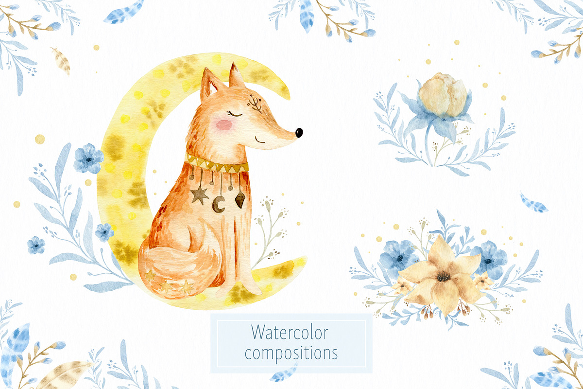 Magical Forest Animals!, a Graphic by Irene_Boiko_ART (Photo 4 of 8)
