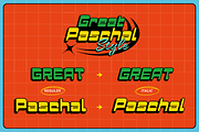 Great Paschal - Y2k Display Font, a Sans Serif Font by Sronstudio (Thumbnail 12 of 14)