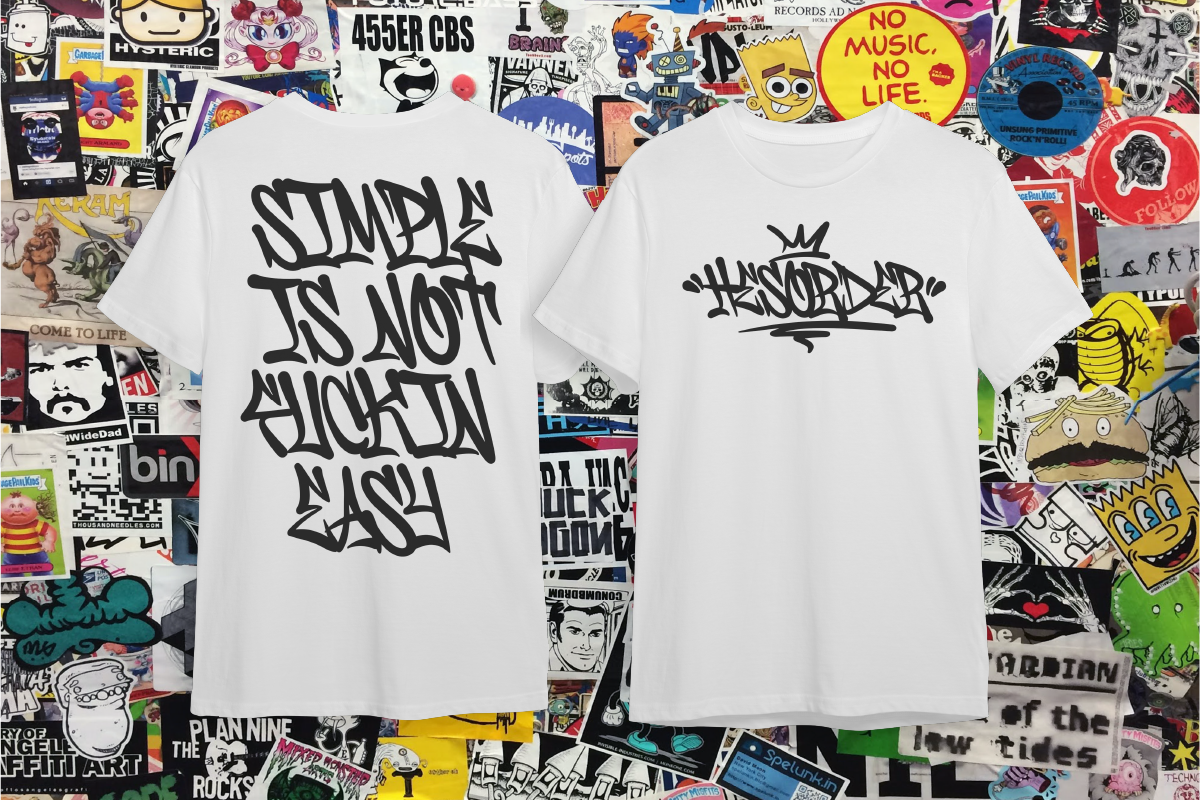 Hesorder Urban Graffiti Font, a Blackletter Font by Ronny Studio (Photo 3 of 10)