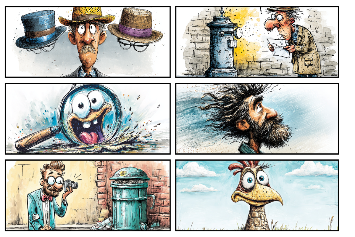 Whimsical Cartoon Characters for Kid, an Illustration by PrintHaven Designs (Photo 5 of 7)