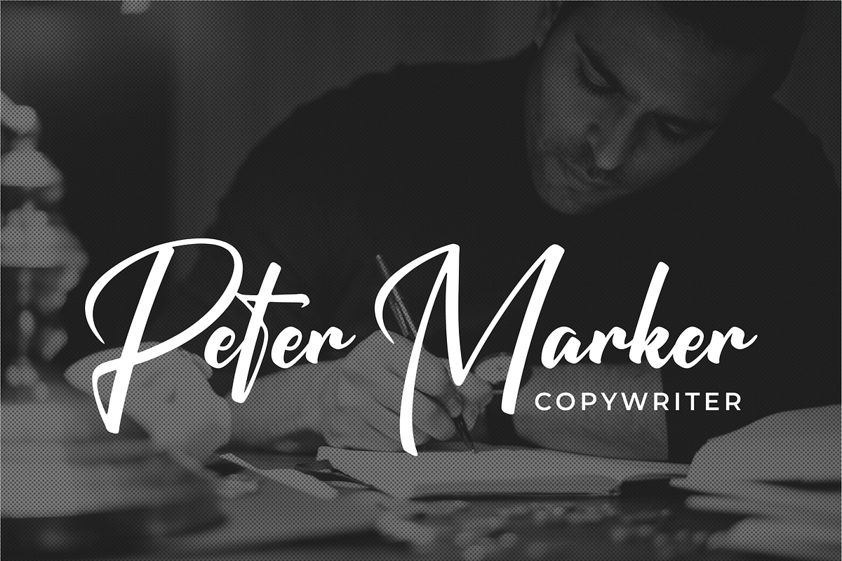 Stitka Bold Signature Font, a Script Font by ARToni (Photo 4 of 6)