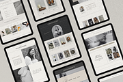 4Page Minimal Canva Website Template, a Landing Page Template by Marcia B Studio (Thumbnail 7 of 7)