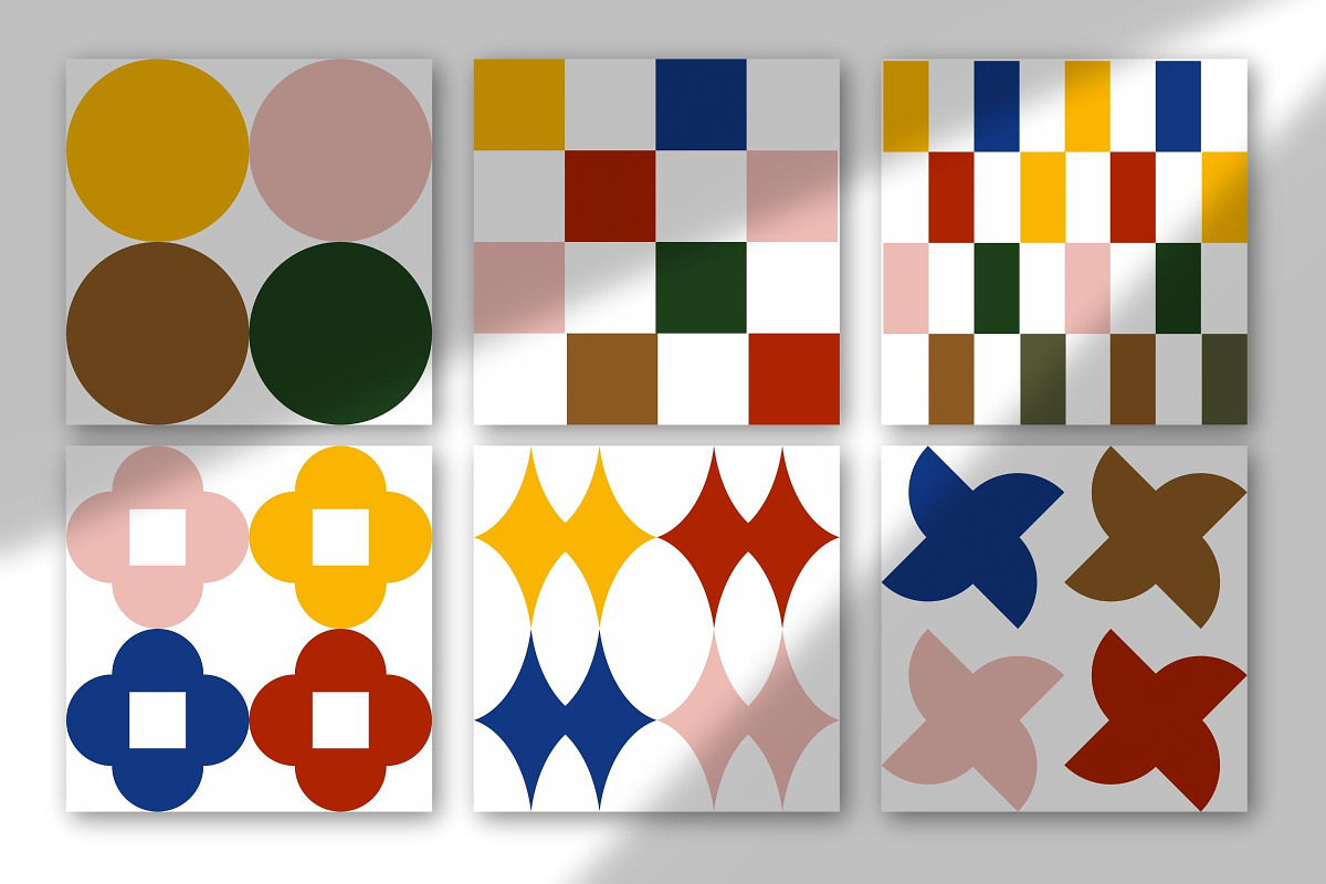 59 Geometric Pattern PNG Bundle, a Pattern Graphic by The Journey Atelier (Photo 4 of 19)